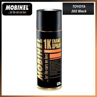 Автоэмаль MOBIHEL TOYOTA 202 Black, металлик 520 мл