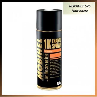 Автоэмаль MOBIHEL RENAULT 676 Noir nacre, металлик 520 мл