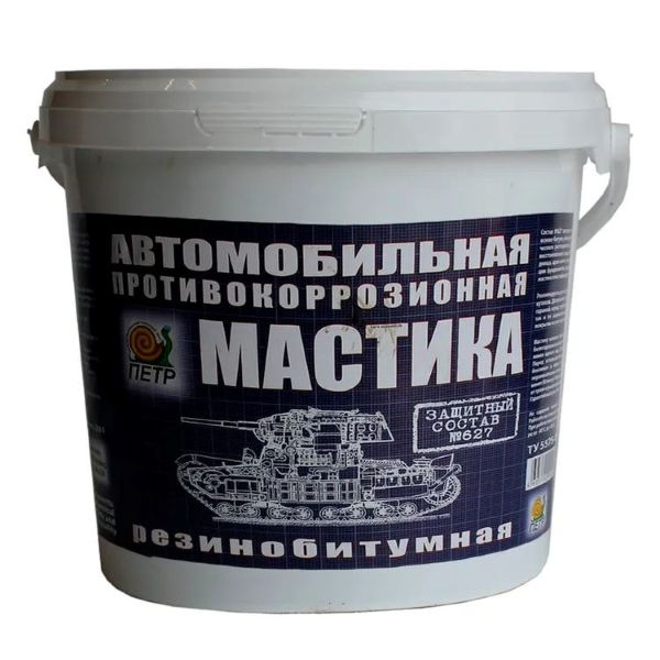 ПЕТР 627 Мастика антикоррозийная резинобитумная 4л